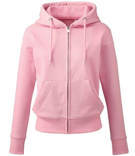 Anthem Ladies Organic Full Zip Hoodie - PIN - L